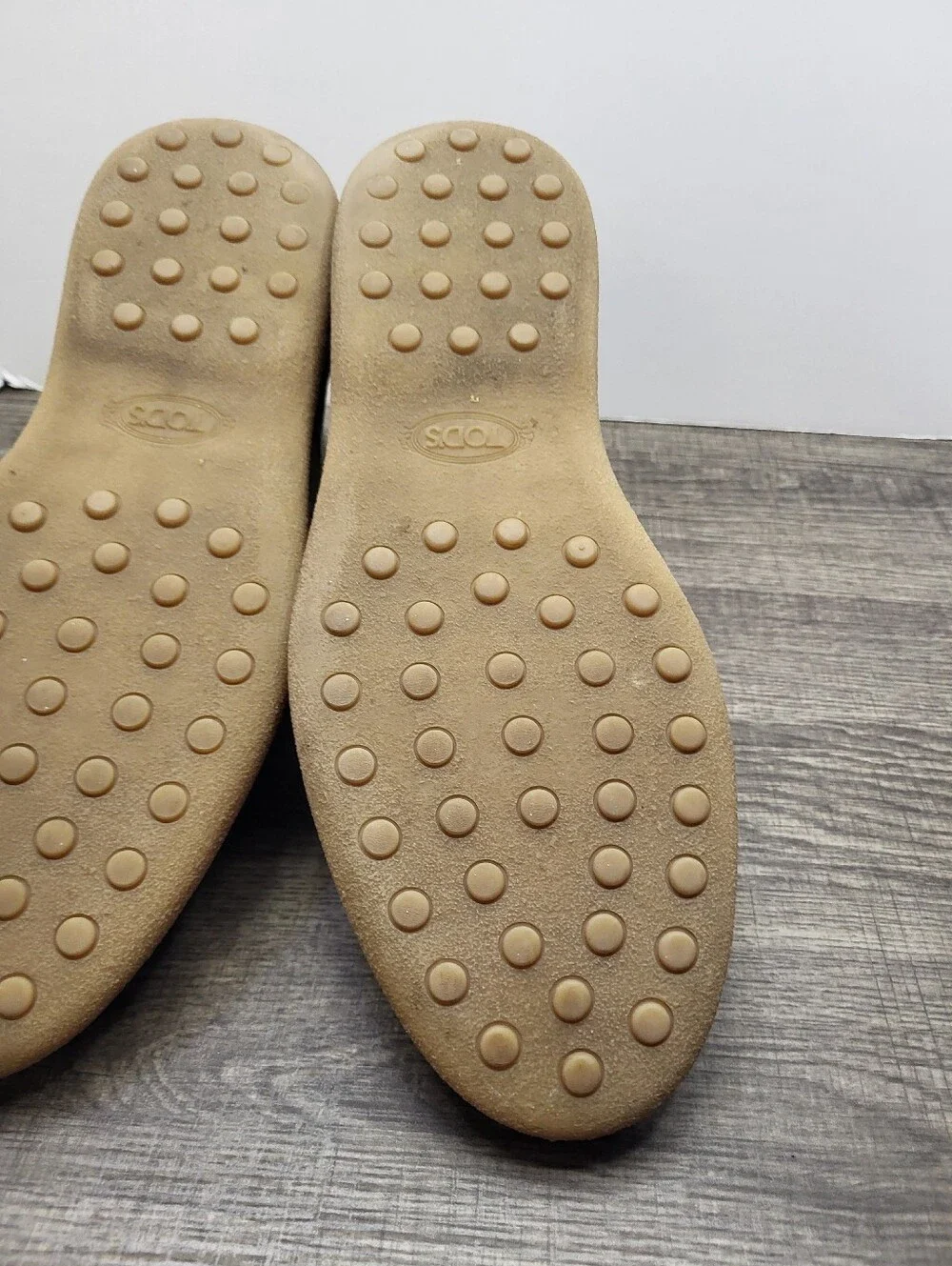 Tods Mens Tan Suede Chukka Boots Desert Lace Up Made in Italy Size 9Uk 10 Us